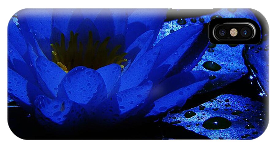Water Lily iPhone X Case featuring the photograph Twilight by Barbara St Jean