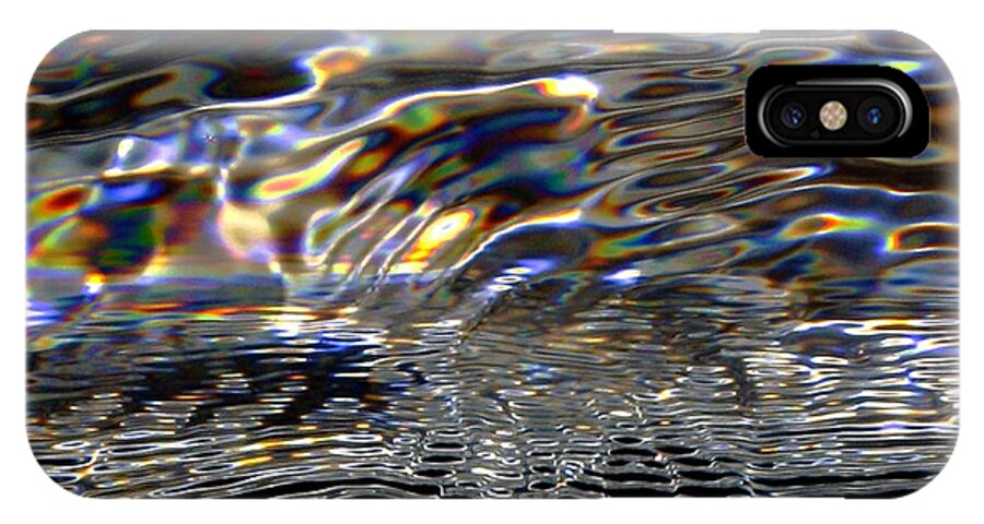 Water iPhone X Case featuring the digital art Water as Prism by Dale  Ford