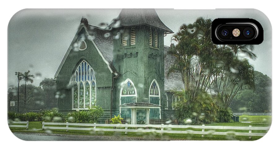 Waioli Huiia Church iPhone X Case featuring the photograph Waioli Huiia Church Kauai by Joe Palermo