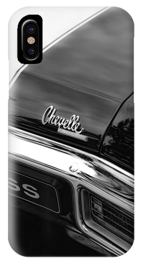 1970 iPhone X Case featuring the photograph 1970 Chevrolet Chevelle SS 396 by Gordon Dean II