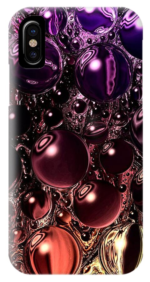  iPhone X Case featuring the digital art Gamete Cell by Belinda Cox