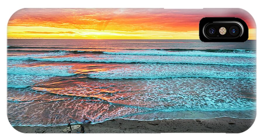 Sunset iPhone X Case featuring the photograph Day's Done #1 by Dan McGeorge