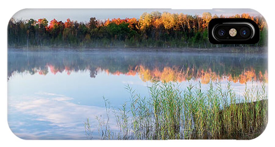 Wisconsin iPhone X Case featuring the photograph First Light #1 by David Heilman