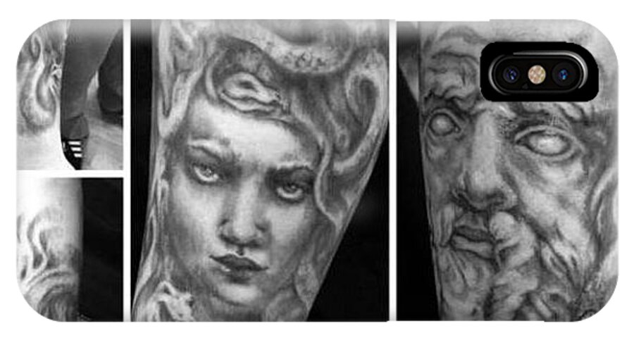 Greek Mythology Tattoo Iphone X Case For Sale By Cynthia Hart