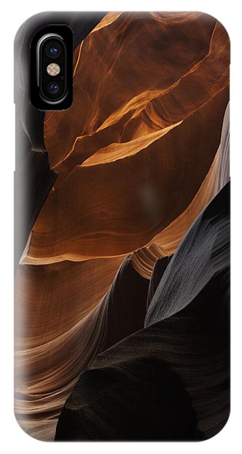 Slot iPhone X Case featuring the photograph Lower Antelope Canyon 2198 #1 by Bob Neiman