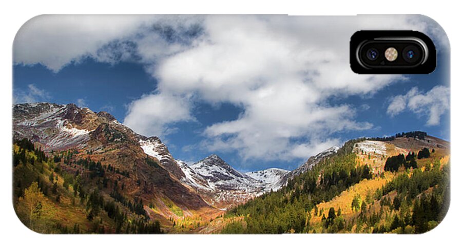 Autumn iPhone X Case featuring the photograph Rocky Mountain Fall #1 by Mark Smith
