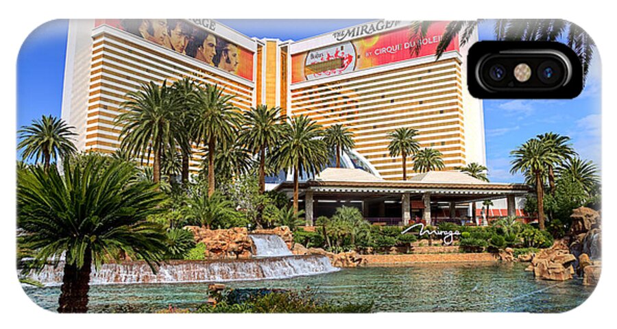 Mirage iPhone X Case featuring the photograph The Mirage #1 by Ricky Barnard