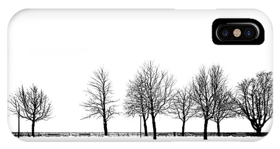 Tree iPhone X Case featuring the photograph Trees #1 by Chevy Fleet