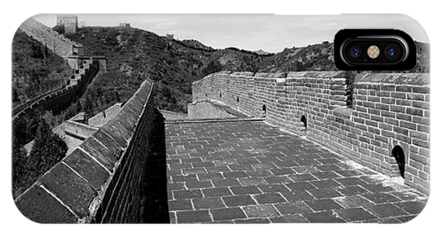 Jinshanling Village iPhone X Case featuring the photograph The Great Wall of China near Jinshanling village, Beijing #14 by Dave Porter