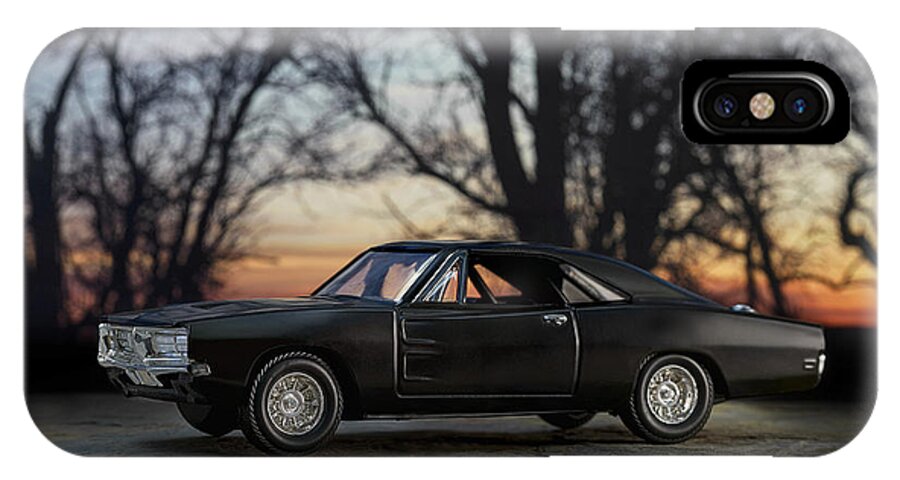 Roadrunner iPhone X Case featuring the photograph 1969 Roadrunner by Art Whitton