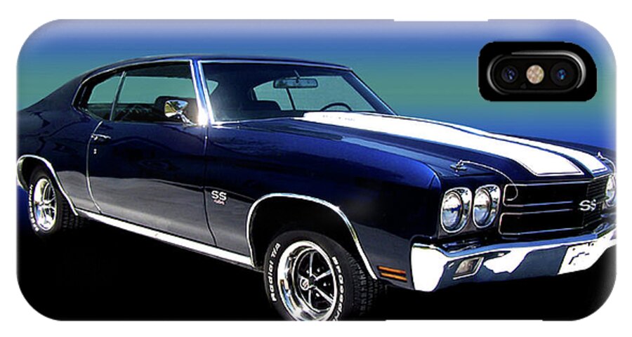 1970 Chevelle Ss iPhone X Case featuring the photograph 1970 Chevelle SS by Peter Piatt