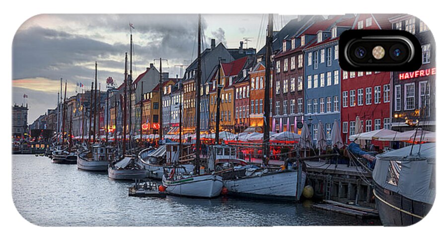 Nyhavn iPhone X Case featuring the photograph Copenhagen - Denmark #2 by Joana Kruse