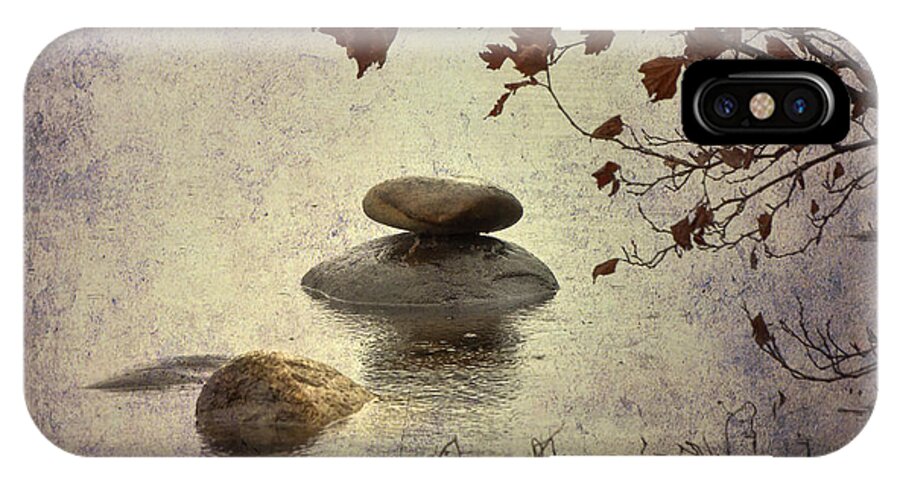Zen iPhone X Case featuring the photograph Zen Stones #2 by Joana Kruse