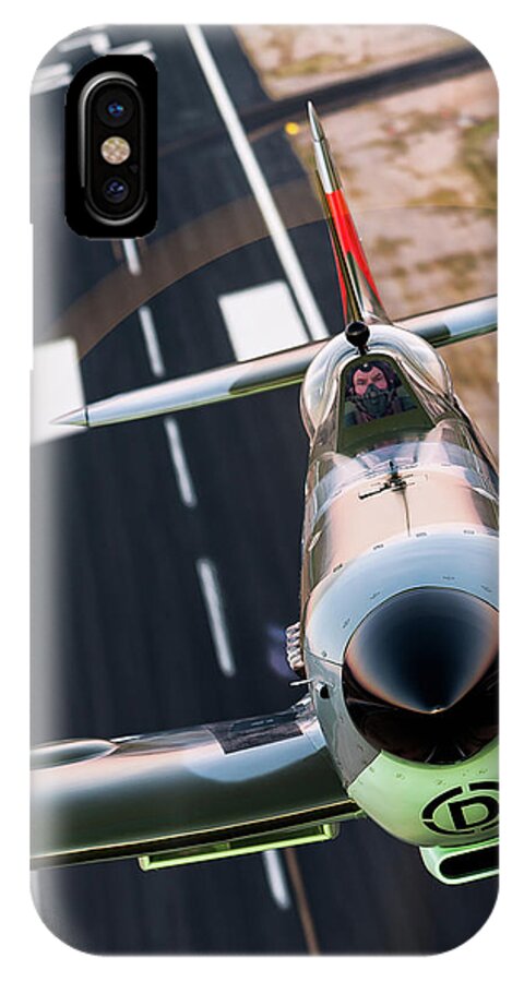 Spitfire iPhone X Case featuring the photograph 22 Close by Jay Beckman