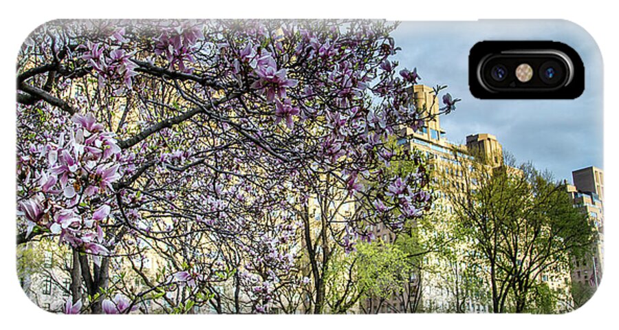 Nyc iPhone X Case featuring the photograph Central Park Spring #3 by Robert J Caputo