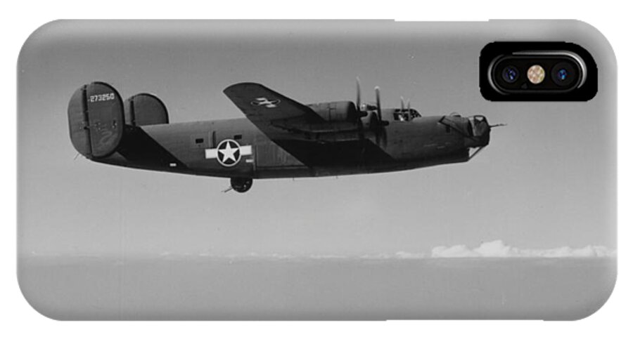 Plane iPhone X Case featuring the photograph WWII US Aircraft In Flight by American School