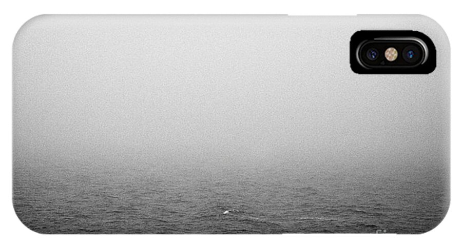 Fog iPhone X Case featuring the photograph Foggy Day At Sea #4 by Joe Fox