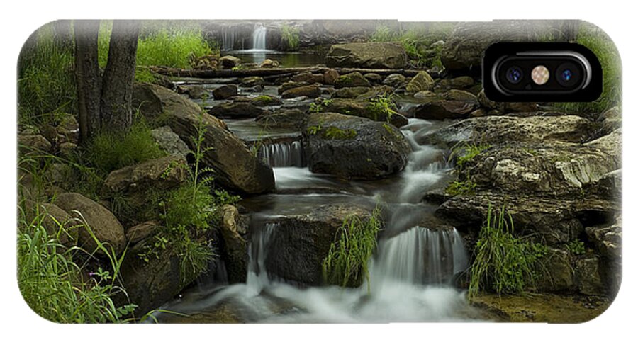 Creek iPhone X Case featuring the photograph A Peaceful Place by Sue Cullumber