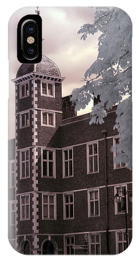 Architecture iPhone X Case featuring the photograph A glimpse of Charlton House, London by Helga Novelli