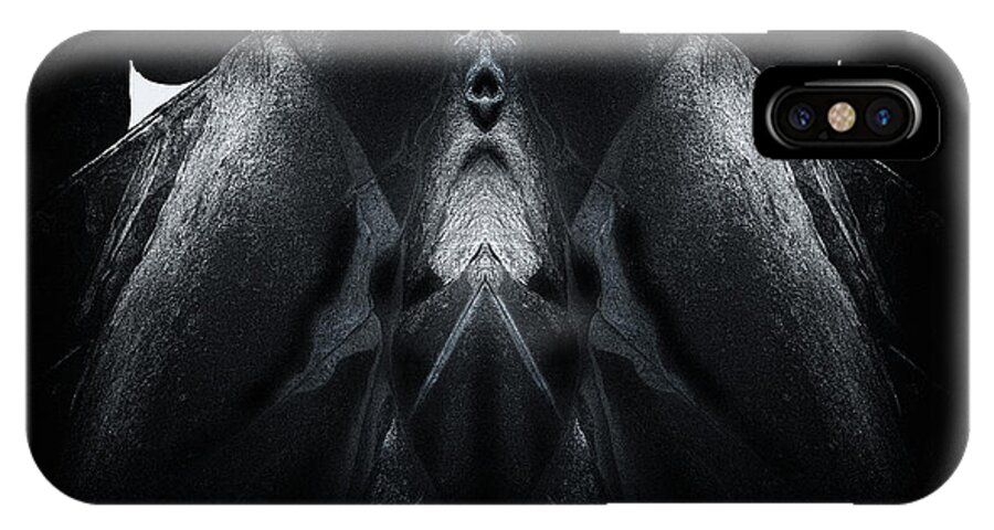 Stone iPhone X Case featuring the photograph A Gothic Nightmare by Paul W Faust - Impressions of Light