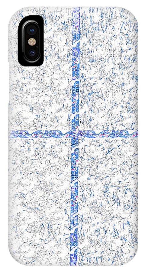 Jesus iPhone X Case featuring the digital art A place for you by Payet Emmanuel