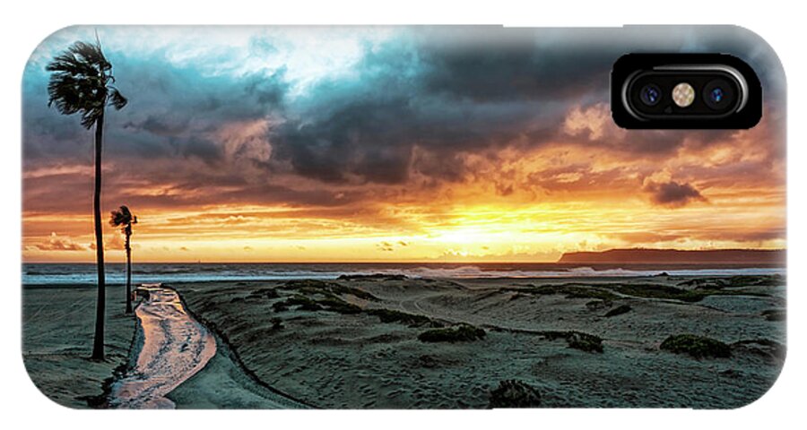 Coronado iPhone X Case featuring the photograph A River Runs Through by Dan McGeorge