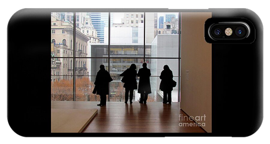 A with VIEW MOMA iPhone X Case for Sale by Leesa Beckmann
