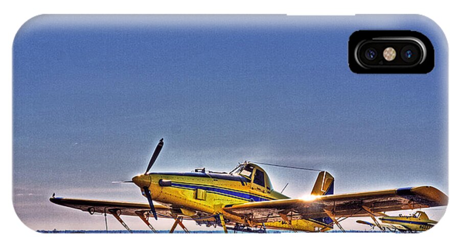 Air Tractor iPhone X Case featuring the photograph Air Tractor by William Fields