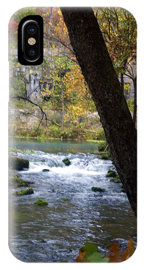 Ozarks iPhone X Case featuring the photograph Alley Spring Branch 2 by Marty Koch