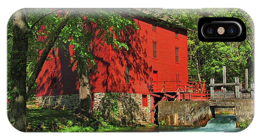 Alley Spring Mill iPhone X Case featuring the photograph Alley Spring Mill by Ben Prepelka
