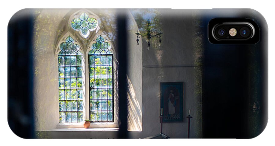 Alex Blondeau iPhone X Case featuring the photograph Augustinian Reflection by Alex Blondeau