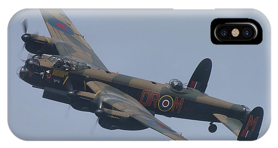 Avro iPhone X Case featuring the photograph Avro Lancaster B1 PA474 by Tim Beach