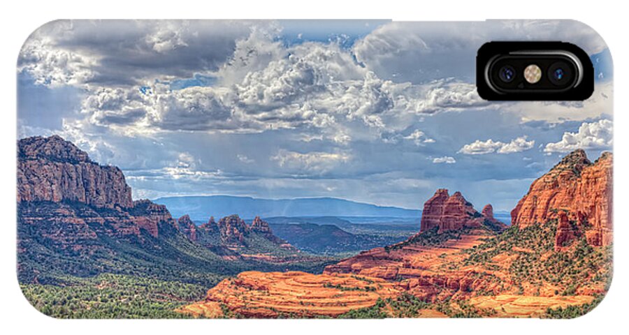 Arizona iPhone X Case featuring the photograph AZ-Sedona-Schnebly Hill Rd- by Arlene Waller