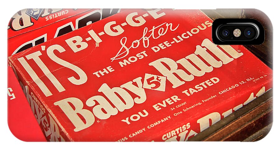 Baby iPhone X Case featuring the photograph Baby Ruth by Jill Lang