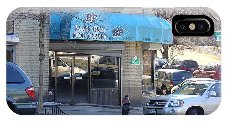 Baker Field Deli iPhone X Case featuring the photograph Baker Field Deli by Cole Thompson