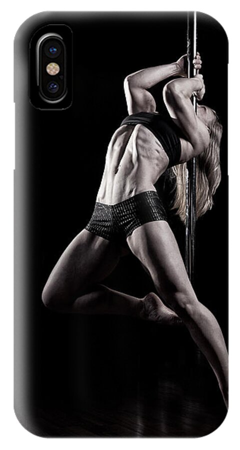 Balance iPhone X Case featuring the photograph Balance of Power 2012 series #3 by Monte Arnold