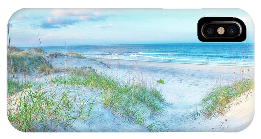 Beach iPhone X Case featuring the photograph Beach Scripture Verse by Randy Steele