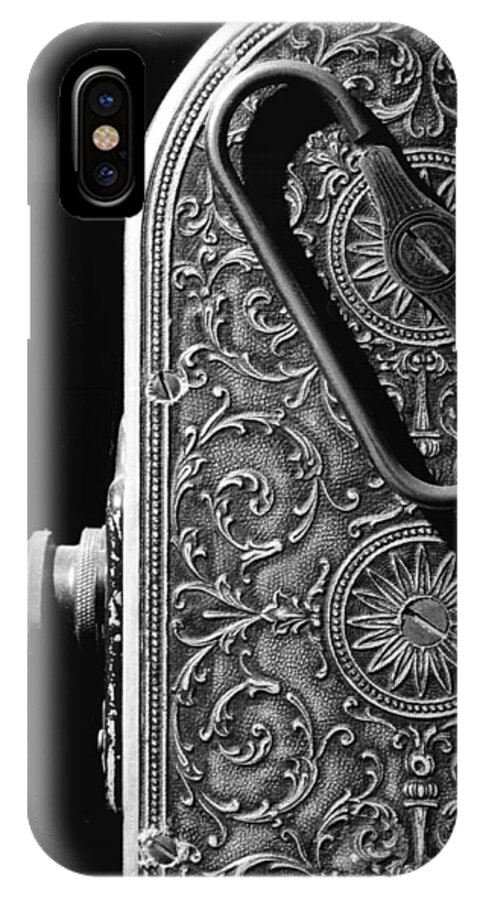 Bell And Howell iPhone X Case featuring the photograph Bell and Howell Camera by Jim Mathis