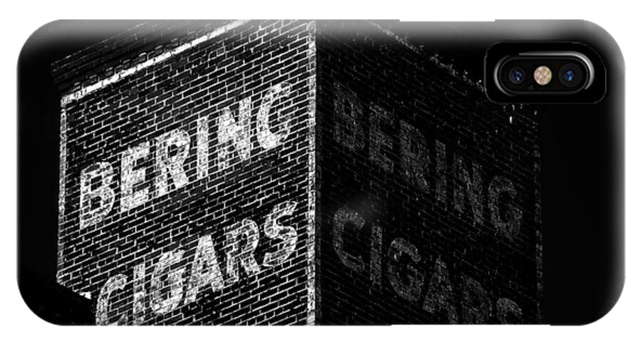 Cigar iPhone X Case featuring the photograph Bering Cigar Factory by David Lee Thompson