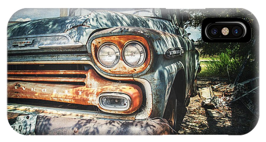 Chevy iPhone X Case featuring the photograph Better Days 2 by Jeff Mize