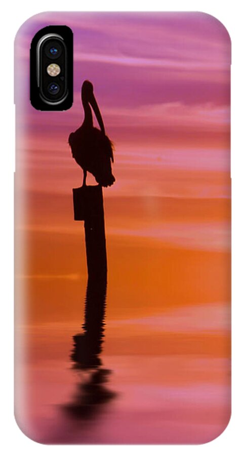 Sunset iPhone X Case featuring the photograph Beyond Reality by Kym Clarke