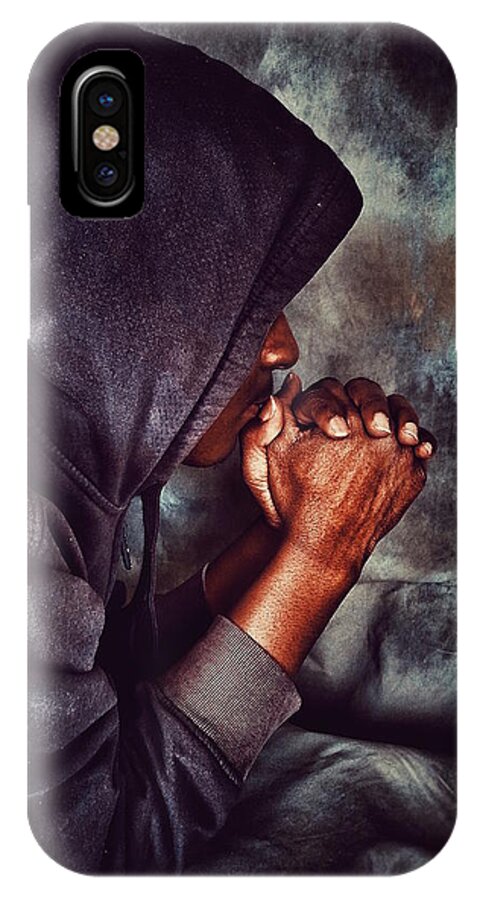  iPhone X Case featuring the photograph Blessed are Higher Thoughts by Al Harden