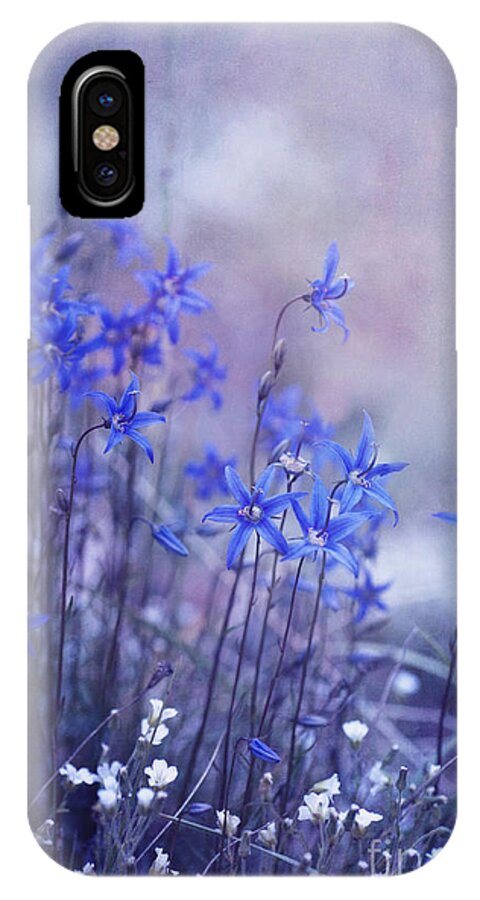 Yukon Bellflower iPhone X Case featuring the photograph Bluebell Heaven by Priska Wettstein