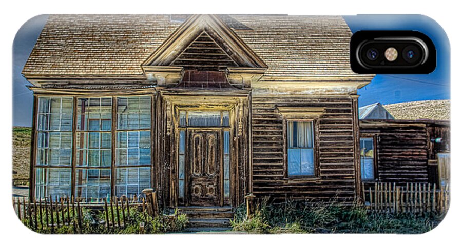 Bodie iPhone X Case featuring the photograph Bodie House by Greg Nyquist