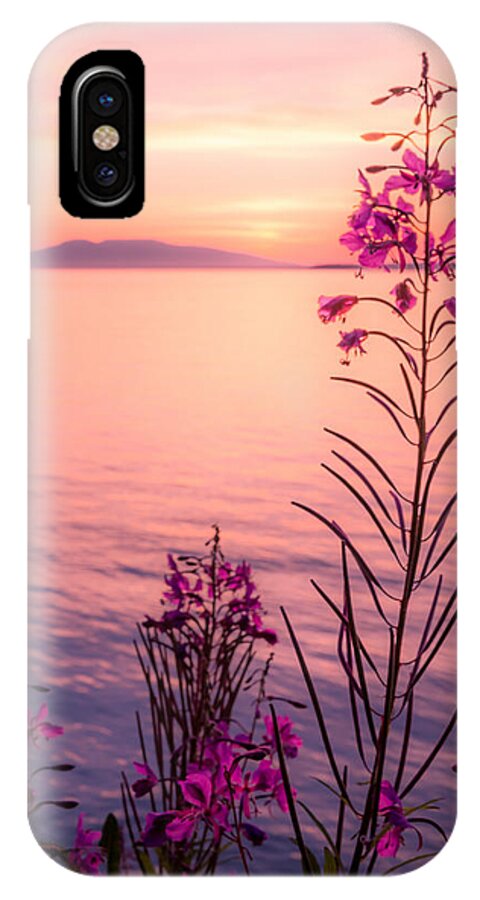 Alaska iPhone X Case featuring the photograph Bouquet for a Sleeping Lady by Tim Newton