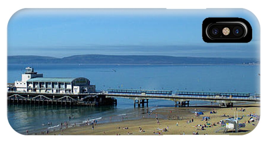 Bournemouth Pier iPhone X Case featuring the photograph Bournemouth Pier Dorset - May 2010 by Chris Day