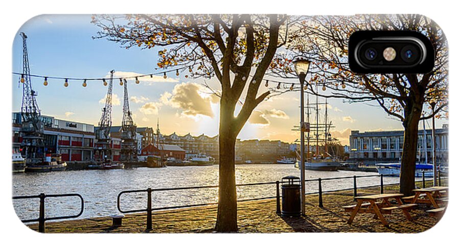 Bristol iPhone X Case featuring the photograph Bristol Harbour by Colin Rayner