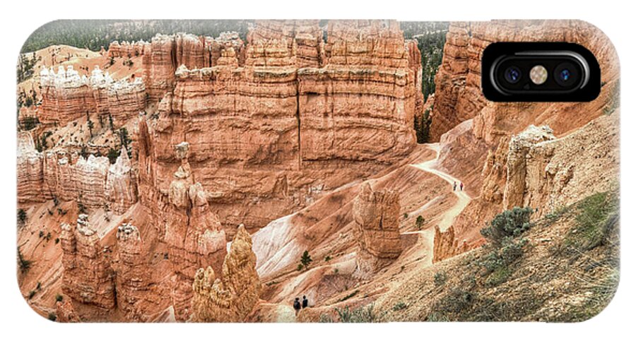 Bryce iPhone X Case featuring the photograph Bryce Canyon by Geraldine Alexander
