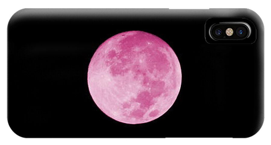 Bubblegum Moon Photography on IPhone Case 