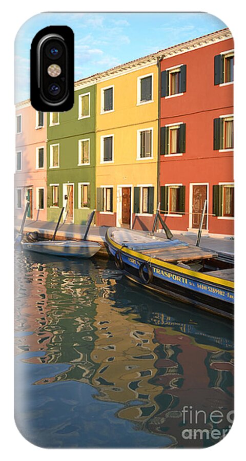 Burano iPhone X Case featuring the photograph Burano Italy 1 by Rebecca Margraf